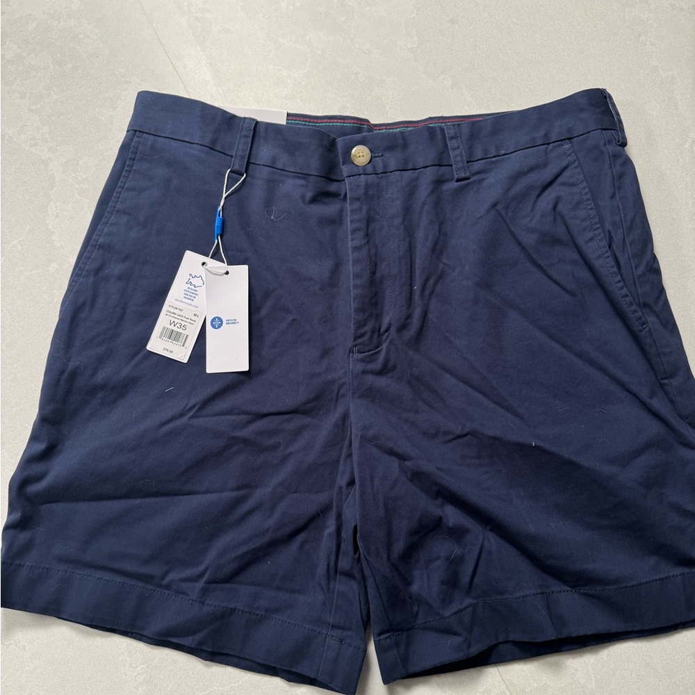 Southern Tide Classic Navy 7inch channel marker short- new with tags